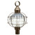 Northeast Lantern - 2853-DAB-LT3-OPT - Three Light Post Mount - Round - Dark Antique Brass