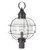 Northeast Lantern - 2853-DB-MED-CLR - One Light Post Mount - Round - Dark Brass