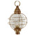 Northeast Lantern - 2863-AB-LT3-CSG - Three Light Post Mount - Round - Antique Brass