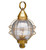 Northeast Lantern - 2863-AB-LT3-OPT - Three Light Post Mount - Round - Antique Brass
