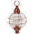 Northeast Lantern - 2863-AC-LT3-CLR - Three Light Post Mount - Round - Antique Copper