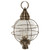 Northeast Lantern - 2863-DAB-LT3-CSG - Three Light Post Mount - Round - Dark Antique Brass
