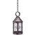 Northeast Lantern - 3312-DB-MED-CSG - One Light Hanging Lantern - Heal - Dark Brass