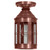 Northeast Lantern - 3314-AC-MED-CSG - One Light Flush Mount - Heal - Antique Copper