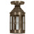 Northeast Lantern - 3314-DAB-MED-CLR - One Light Flush Mount - Heal - Dark Antique Brass