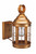 Northeast Lantern - 3317-AB-MED-CLR-NS - One Light Wall Mount - Heal - Antique Brass