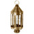 Northeast Lantern - 3333-AB-CIM-CSG - One Light Post Mount - Heal - Antique Brass