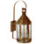 Northeast Lantern - 3337-AB-LT2-CSG-OB - Two Light Wall Mount - Heal - Antique Brass
