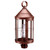 Northeast Lantern - 3353-AC-CIM-SMG - One Light Post Mount - Heal - Antique Copper