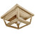 Northeast Lantern - 4104-AB-MED-CLR - One Light Flush Mount - Flush - Antique Brass