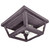 Northeast Lantern - 4104-DB-MED-SMG - One Light Flush Mount - Flush - Dark Brass