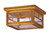 Northeast Lantern - 4304-AB-MED-SMG - One Light Flush Mount - Flush - Antique Brass