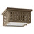 Northeast Lantern - 4404W-DAB-MED2-SMG - Two Light Outdoor Flush Mount - Weave - Dark Antique Brass