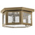 Northeast Lantern - 4504-AB-MED-CSG - One Light Flush Mount - Flush - Antique Brass