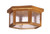Northeast Lantern - 4504-AB-MED-SMG - One Light Flush Mount - Flush - Antique Brass