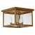 Northeast Lantern - 4904-AB-LT3-SMG - Three Light Flush Mount - Flush - Antique Brass