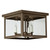 Northeast Lantern - 4904-DAB-LT3-CSG - Three Light Flush Mount - Flush - Dark Antique Brass
