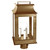 Northeast Lantern - 5643-AB-LT3-CLR - Three Light Post Mount - Concord - Antique Brass