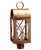 Northeast Lantern - 6053-AB-LT3-CLR - Three Light Post Mount - Adams - Antique Brass