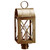 Northeast Lantern - 6053-AB-LT3-CSG - Three Light Post Mount - Adams - Antique Brass