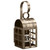 Northeast Lantern - 6111-DAB-MED-CLR - One Light Wall Mount - Adams - Dark Antique Brass