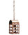 Northeast Lantern - 6112-AB-MED-CLR - One Light Hanging Lantern - Adams - Antique Brass