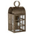 Northeast Lantern - 6131-DAB-LT2-CLR-NS - Two Light Wall Mount - Adams - Dark Antique Brass