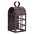 Northeast Lantern - 6131-DB-MED-SMG-NS - One Light Wall Mount - Adams - Dark Brass