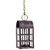 Northeast Lantern - 6142-DB-LT2-CSG - Two Light Hanging Lantern - Adams - Dark Brass