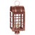 Northeast Lantern - 6153-AC-LT3-SMG - Three Light Post Mount - Adams - Antique Copper