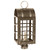 Northeast Lantern - 6153-DAB-LT3-CLR - Three Light Post Mount - Adams - Dark Antique Brass