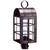 Northeast Lantern - 6153-DB-CIM-CLR - One Light Post Mount - Adams - Dark Brass