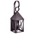Northeast Lantern - 7031-DB-MED-CSG - One Light Wall Mount - York - Dark Brass