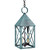 Northeast Lantern - 7042-VG-LT2-CLR - Two Light Hanging Lantern - York - Verdi Gris