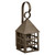 Northeast Lantern - 7111-DAB-MED-CLR - One Light Wall Mount - York - Dark Antique Brass