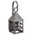Northeast Lantern - 7111-DB-MED-CLR - One Light Wall Mount - York - Dark Brass