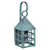 Northeast Lantern - 7111-VG-MED-CLR - One Light Wall Mount - York - Verdi Gris