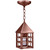 Northeast Lantern - 7112-AC-MED-CLR - One Light Hanging Lantern - York - Antique Copper