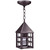 Northeast Lantern - 7112-DB-MED-CLR - One Light Hanging Lantern - York - Dark Brass