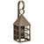 Northeast Lantern - 7131-DAB-MED-CSG - One Light Wall Mount - York - Dark Antique Brass