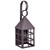 Northeast Lantern - 7131-DB-MED-CSG - One Light Wall Mount - York - Dark Brass