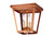 Northeast Lantern - 7324-AC-LT2-CLR - Two Light Flush Mount - Flush - Antique Copper