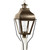 Northeast Lantern - 7653-DAB-CIM-CLR - One Light Post Mount - Stanfield - Dark Antique Brass