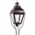 Northeast Lantern - 7653-DB-CIM-CLR - One Light Post Mount - Stanfield - Dark Brass