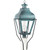 Northeast Lantern - 7653-VG-CIM-CLR - One Light Post Mount - Stanfield - Verdi Gris