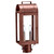 Northeast Lantern - 8033-AC-LT2-CSG - Two Light Post Mount - Livery - Antique Copper