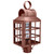 Northeast Lantern - 8133-AC-CIM-CSG - One Light Post Mount - Lynn - Antique Copper