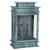 Northeast Lantern - 8811-VG-LT2-CLR - Two Light Wall Mount - Empire - Verdi Gris