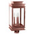 Northeast Lantern - 8933-AC-LT3-CLR - Three Light Post Mount - Empire - Antique Copper