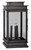 Northeast Lantern - 8933P-DB-LT3-CLR - Three Light Pier Mount - Empire - Dark Brass